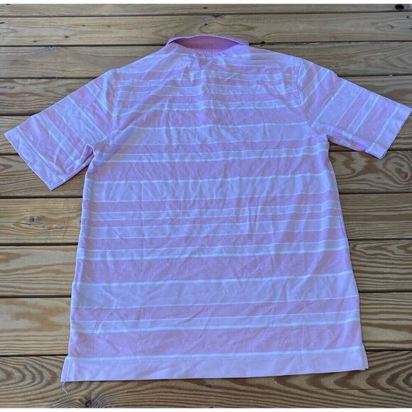 Nike Golf  Polo Shirt Size Small Men’s Pink Short Sleeve - Picture 2 of 7